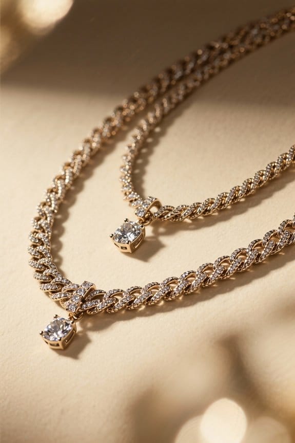 chain material length clasp