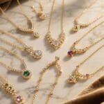 18k gold plated necklaces