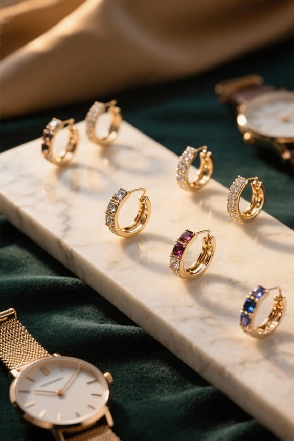 affordable stylish hoop earrings