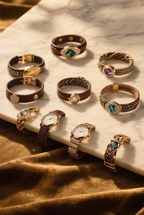 bohemian style leather bracelets