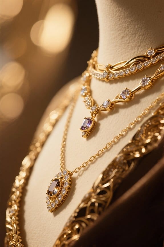 choosing an 18k necklace