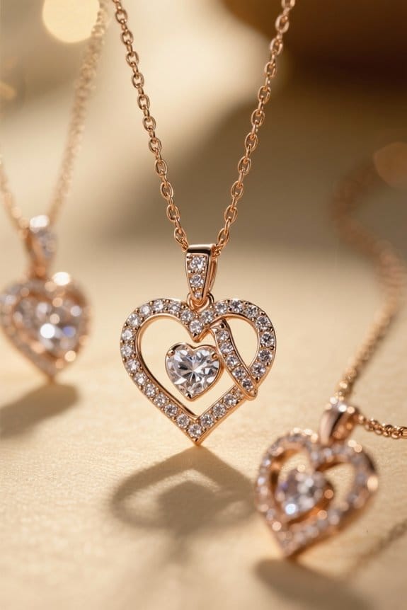choosing heart necklace factors