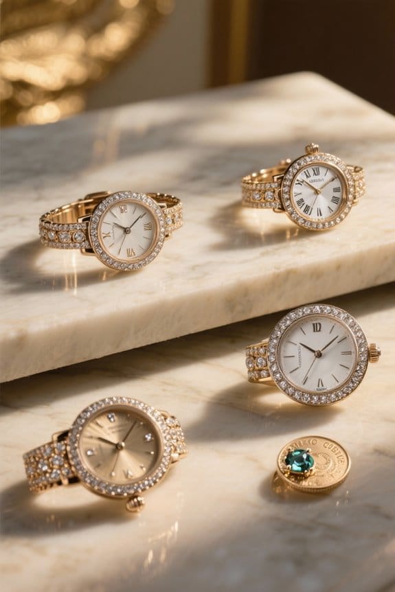 coin edge bezel jewelry