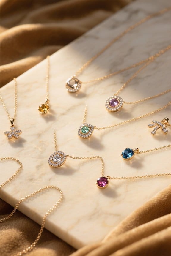 elegant personalized birthstone jewelry