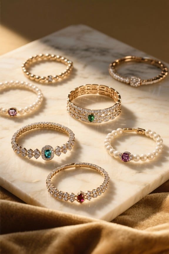 elegant rice bead bracelets