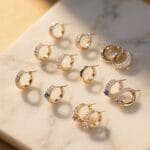 essential basic hoop earrings