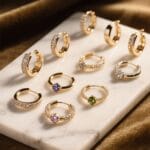 hypoallergenic stylish hoop earrings