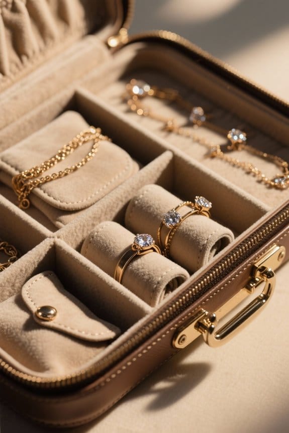 safe jewelry travel storage