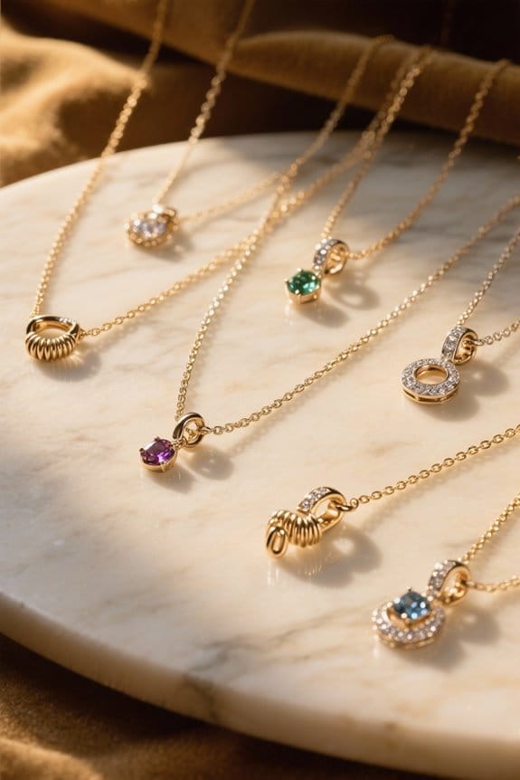stylish and secure necklaces