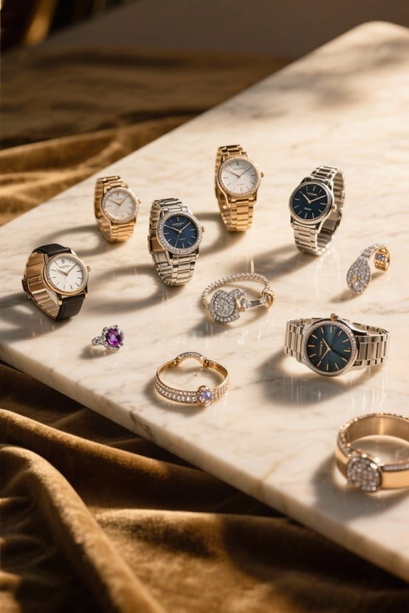 stylish clear easy read watches