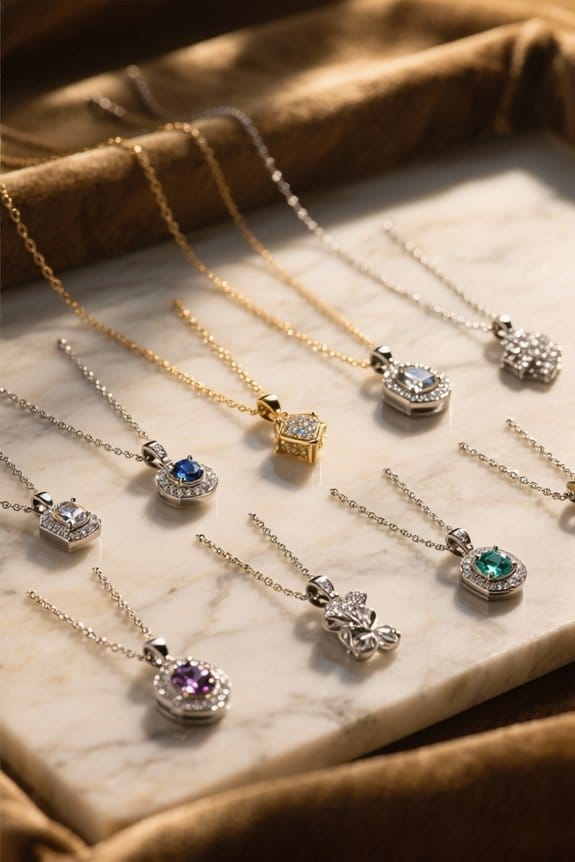 stylish stainless steel necklaces