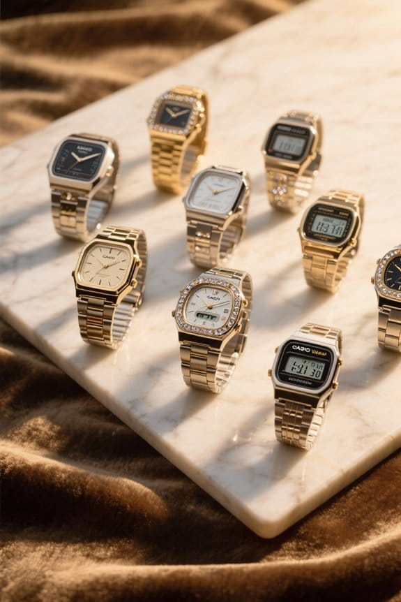 timeless casio digital watches