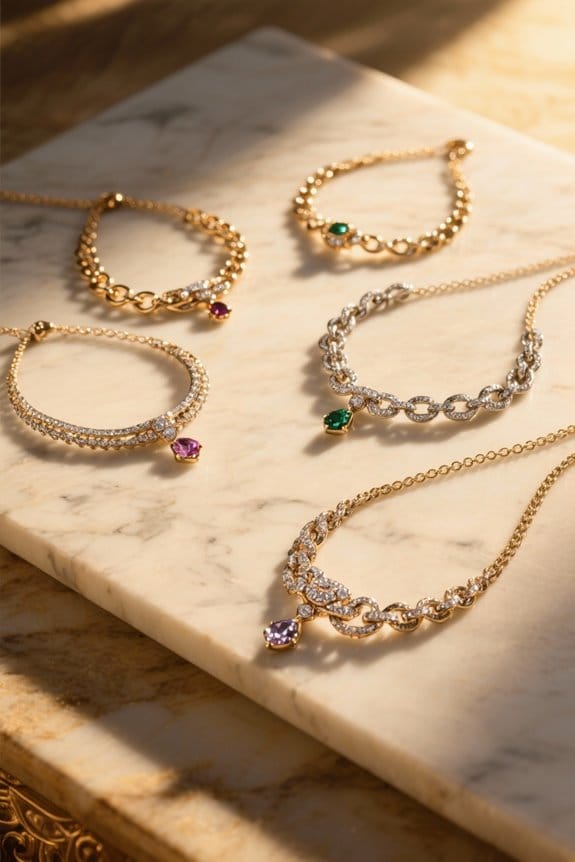 top venetian chain necklaces