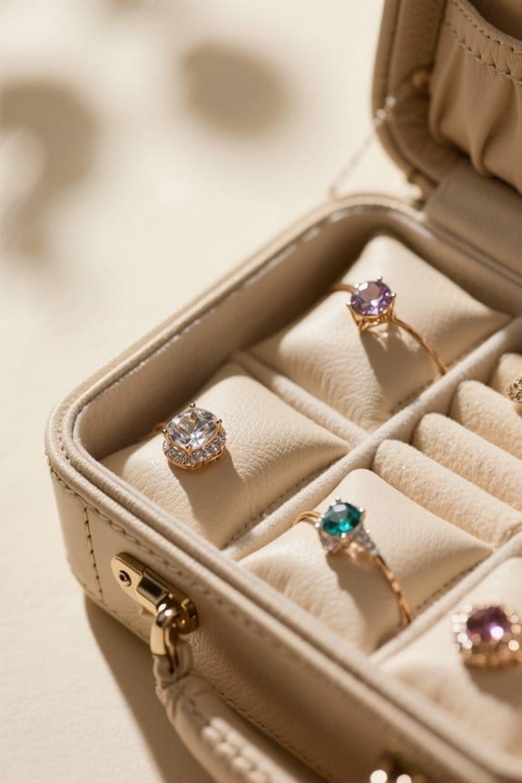 travel jewelry case selection