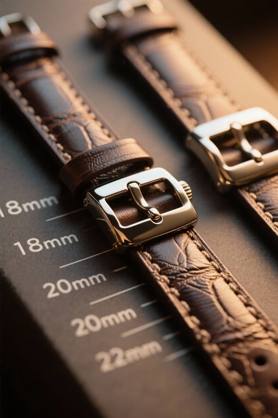 watch strap sizing guide
